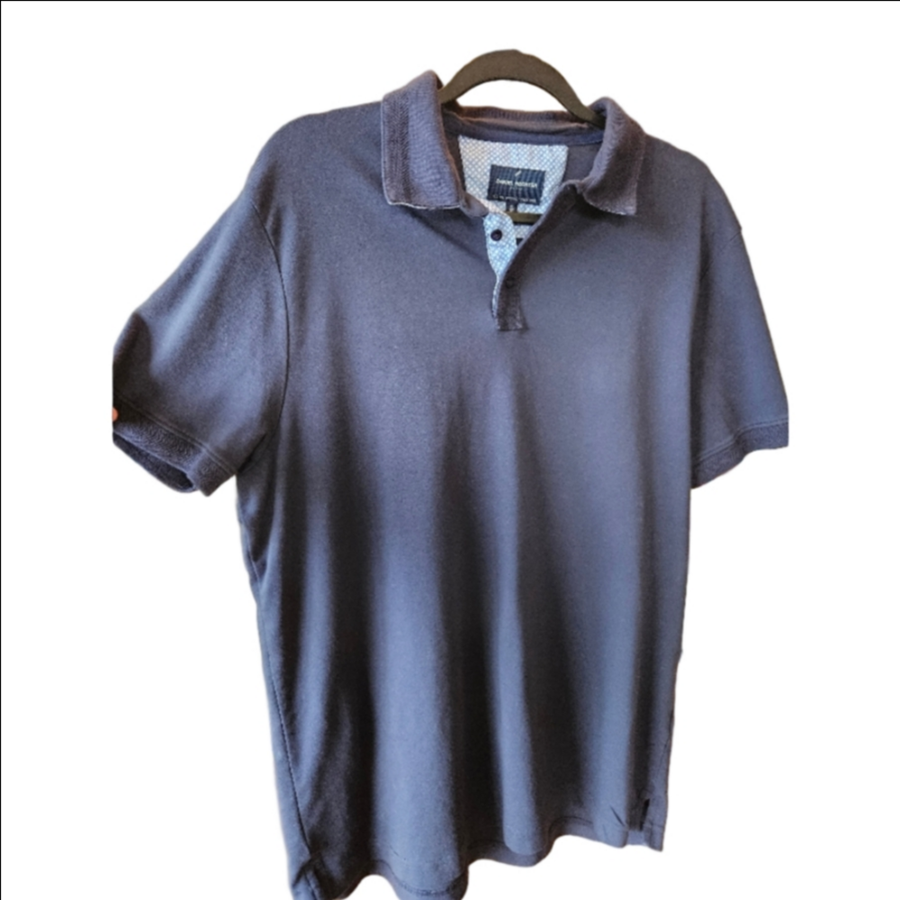 Daniel Hechter Navy Blue Polo Shirt Men's XL 100% Cotton